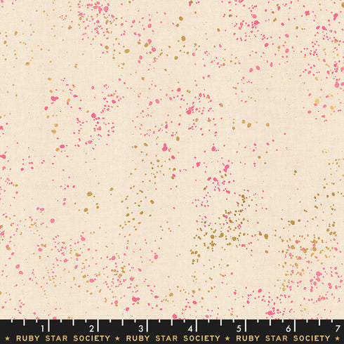 Speckled in Neon Pink - Ruby Star Society Sold by the Half Yard